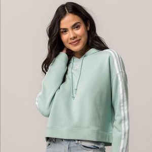 Adidas crop hoodie